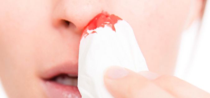 První pomoc při krvácení z nosu u dětí